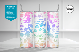 Colorful Mermaid Tumbler Collection