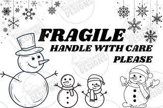 Christmas Thermal Labels 4x6 | Xmas Themed Thermal Labels for Shipping | Small Business | Digital File Download