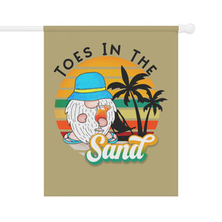 Gnome Toes in the Sand Garden & House Banner