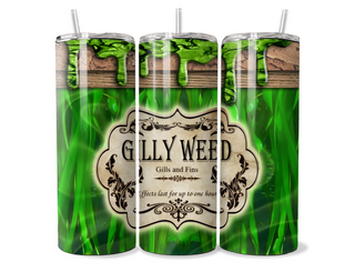 Gilly Weed (Gills and Fins) Potions I Collection | Harry Potter Inspired Designs | 20 oz Duo Skinny Tumbler