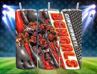 Team Spirit Unleashed: Personalized Team Colors Inspired Sports Tumblers – Choose Your Favorite Team!