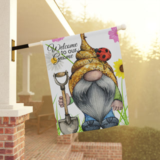 Welcome to our Gnome Garden & House Banner