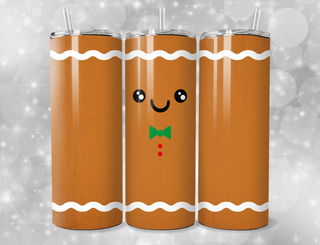 Gingerbread Man Tumbler - Version 2