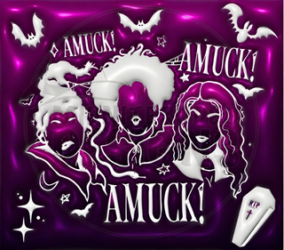 Three Witches and Lettering — watermarked full artwork
